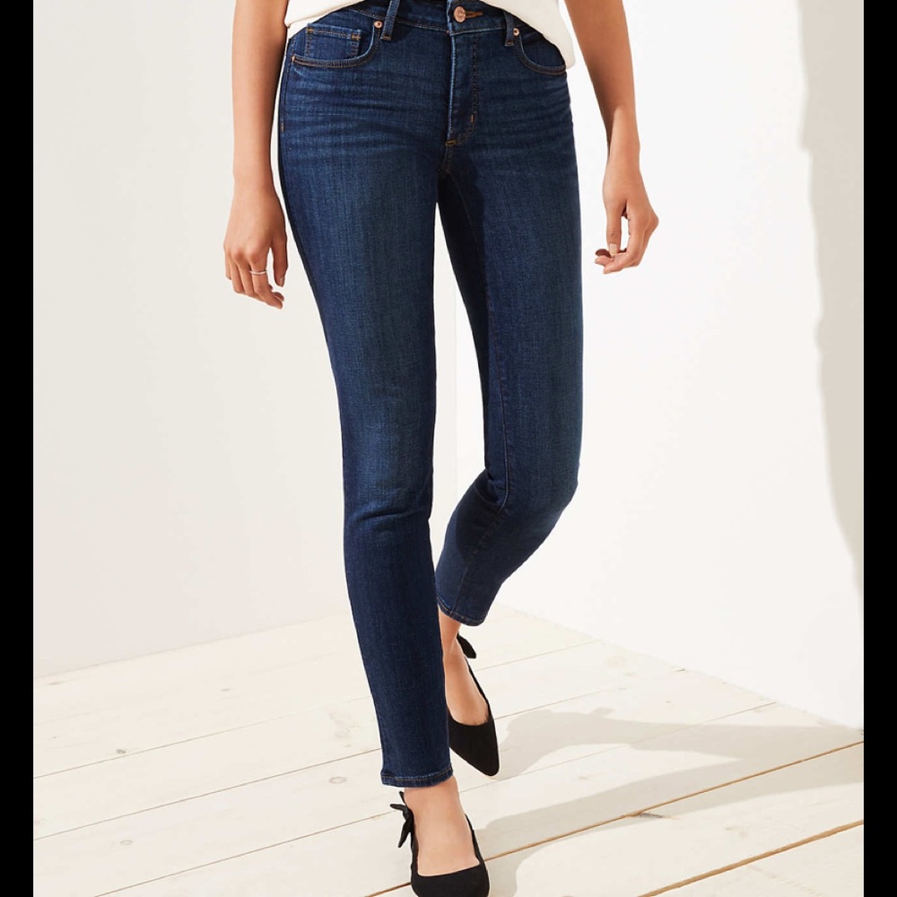 Loft Jeans - Ann Taylor Curvy Skinny Jeans